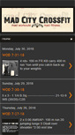 Mobile Screenshot of madcitycrossfit.com